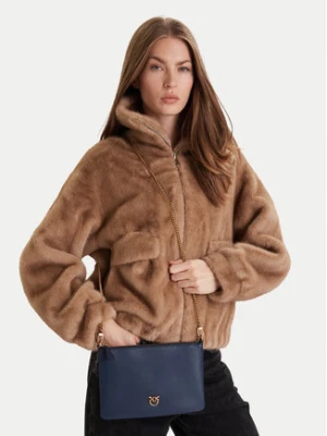 PINKO Torebka Flat Classic AI 25-26 PCPL 100455 A0F1 Granatowy