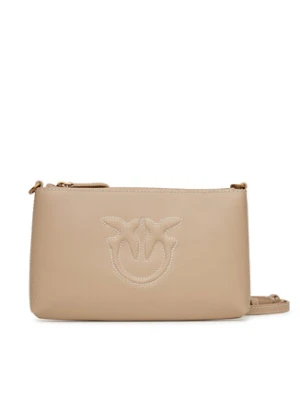 PINKO Torebka Flat Horizontal Mini PE 25 PCPL 104277 A2AN Beżowy