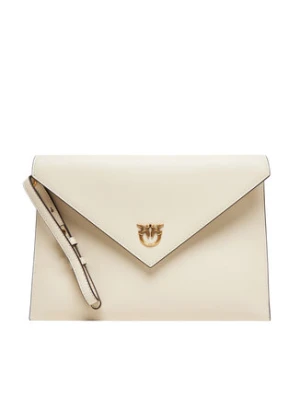 PINKO Torebka Flat Purse Handle AI 25-26 PCPL104820 A0F1 Écru