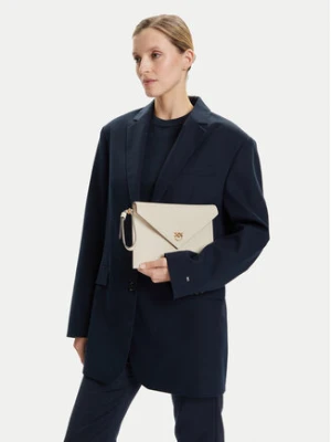 PINKO Torebka Flat Purse Handle AI 25-26 PCPL104820 A0F1 Écru