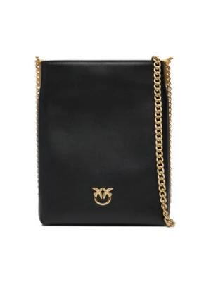 PINKO Torebka Flat Satchel AI 25-26 PCPL 105352 A0QO Czarny