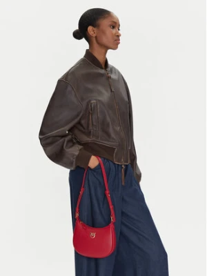 PINKO Torebka Half Moon Baby AI 24-25 PLTT 103538 A0F1 Czerwony