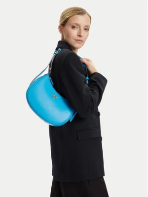 PINKO Torebka Half Moon Mini Fl Al 25-26 PLTT 102790 A0F1 Niebieski