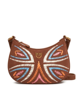 PINKO Torebka Half Moon Mini Fl PE 25 PLTT 102790 A2IW Brązowy
