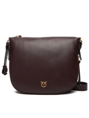 PINKO Torebka Hobo Zip Around Classic Ai 25-26 PLTT 105113 A0QO Bordowy