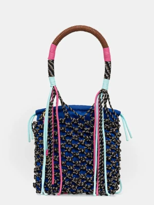 Pinko torebka kolor granatowy 104616 A2E0