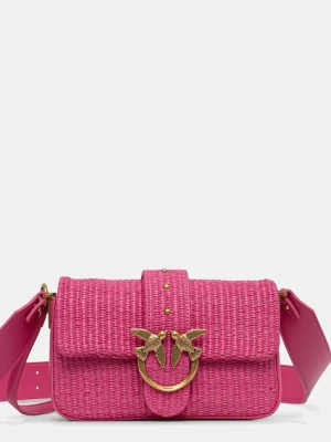 Pinko torebka kolor różowy 104340 A2CF