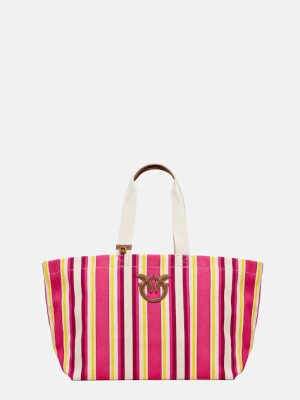 Pinko torebka kolor różowy 104754 A2G5