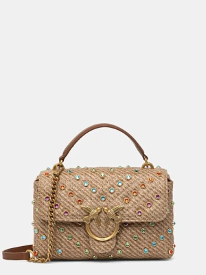 Pinko torebka kolor zielony 100044 A2CG