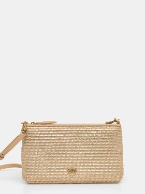 Pinko torebka kolor złoty 104277 A2CE