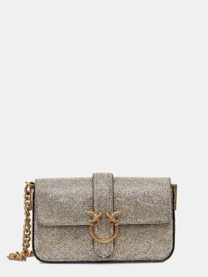 Pinko torebka kolor złoty 105353 A20D