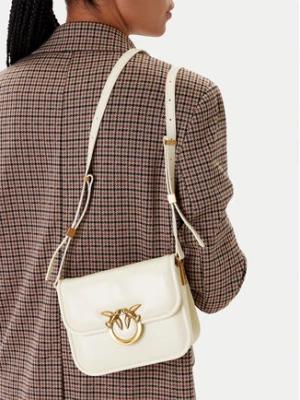 PINKO Torebka Love Box Bag Fl Mini PE 25 PLTT 104297 A26J Écru