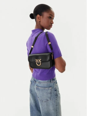 PINKO Torebka Love Box Baguette Al 25-26 PLTT 105083 A26L Czarny