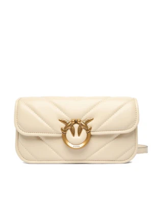 PINKO Torebka Love Box Baguette Al 25-26 PLTT 105083 A2W2 Écru