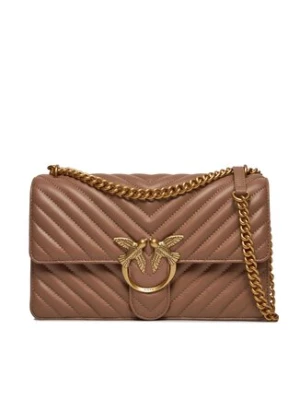 Pinko Torebka Love One Classic Dc PE 24 PLTT 100941 A0GK Brązowy