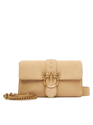 PINKO Torebka Love One Classic Slouchy Fl PE 25 PLTT 104524 A2CC Beżowy