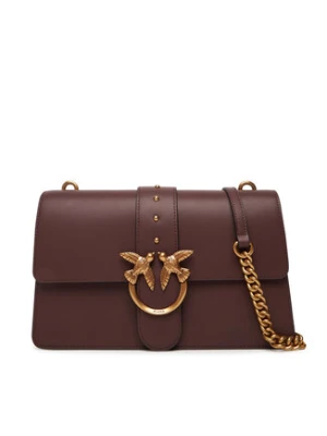 PINKO Torebka Love One Classic ST.CL Al 25-26 PLTT 105857 A0F1 Bordowy