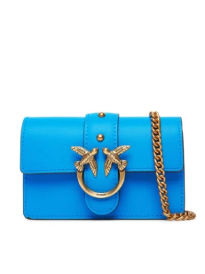 PINKO Torebka Love One Micro C . AI 24-25 PCPL 100064 A0F1 Niebieski