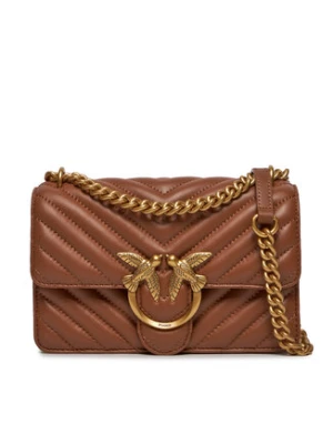 Pinko Torebka Love One Mini Dc PE 24 PLTT 100074 A0GK Brązowy