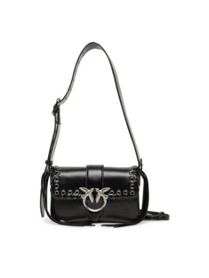 PINKO Torebka Love One Mini Slouchy Fl PE 25 PLTT 104340 A28D Czarny