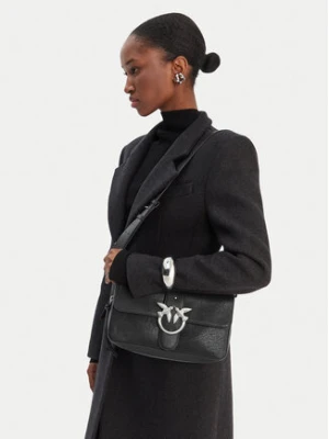 PINKO Torebka Love One Slouchy Zip Classic AI 25-26 PLTT 105081 A2JG Czarny