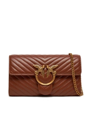 Pinko Torebka Love One Wallet C AI 24-25 PLTT 100062 A0GK Brązowy