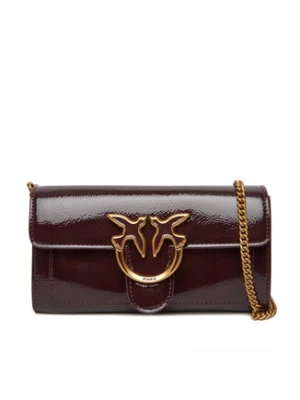 PINKO Torebka Love One Wallet C PE25 PLTT 100062 A1UV Bordowy