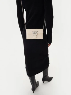 PINKO Torebka Love One Wallet Light AI 25-26 PLTT 105344 A2JC Écru