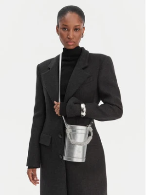 PINKO Torebka Mini Bucket Manico 25-26 PLTT 105910 Srebrny