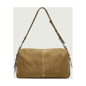 Pinko Torebka na ramię 24 BIG | zamsz