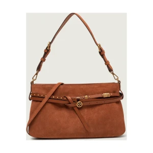 Pinko Torebka na ramię BELT BAG CLASSIC | zamsz