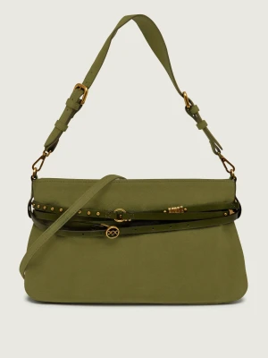 Pinko Torebka na ramię BELT BAG CLASSIC | zamsz