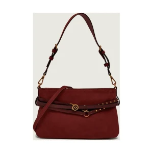 Pinko Torebka na ramię BELT BAG MINI | zamsz