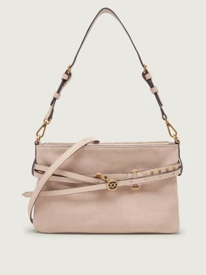 Pinko Torebka na ramię BELT BAG MINI | zamsz