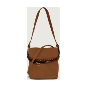 Pinko Torebka na ramię BUCKET BELT MINI | zamsz