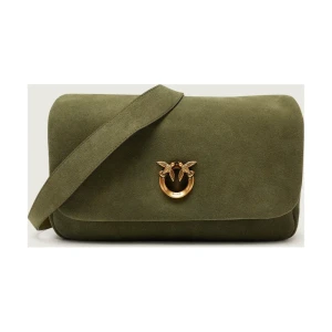 Pinko Torebka na ramię CLICK SOFT HANDLE | zamsz