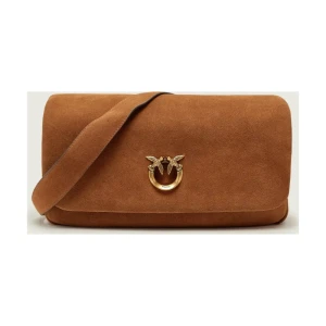 Pinko Torebka na ramię CLICK SOFT HANDLE | zamsz