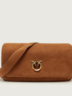Pinko Torebka na ramię CLICK SOFT HANDLE | zamsz