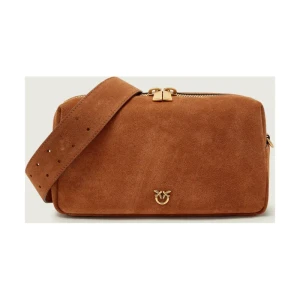 Pinko Torebka na ramię Horizontal | zamsz