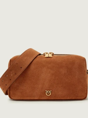Pinko Torebka na ramię Horizontal | zamsz camel