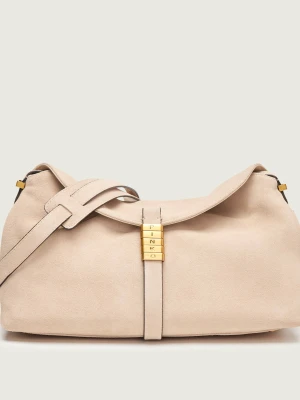 Pinko Torebka na ramię SADDLE CLASSIC | zamsz