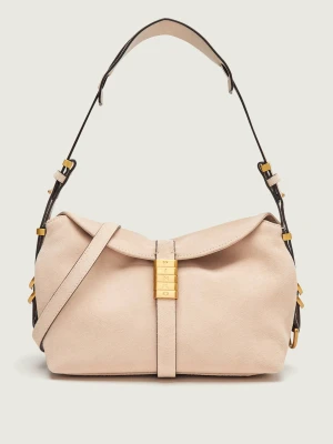 Pinko Torebka na ramię SADDLE MINI | zamsz