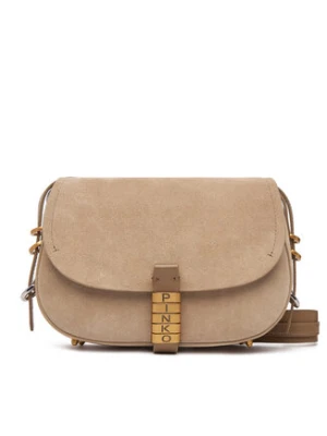 PINKO Torebka Saddle Mini PE PLTT 103831 A29N Beżowy