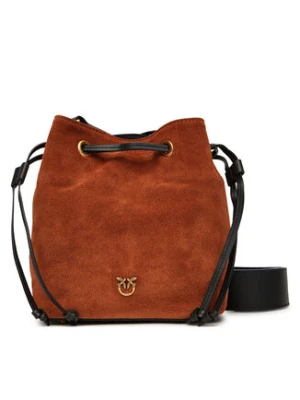 PINKO Torebka Secchiello Mini PE 25 PLTT 104303 A2CC Brązowy