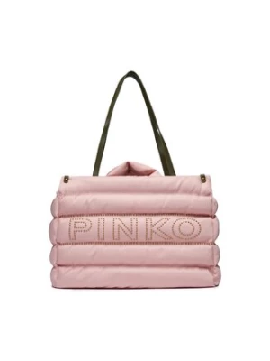 Pinko Torebka Shopper AI 23-24 PLTT 101964 A17V Różowy