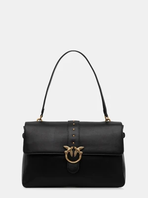 Pinko torebka skórzana kolor czarny 105067 A0QO