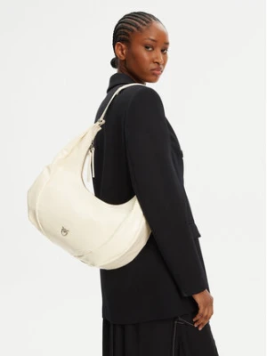 PINKO Torebka Slouchy Hobo Big PE 25 PLTT 104295 A26J Écru