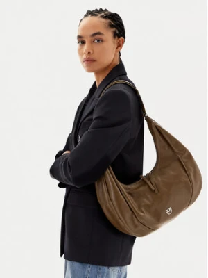 PINKO Torebka Slouchy Hobo Big PE 25 PLTT 104295 A26J Khaki