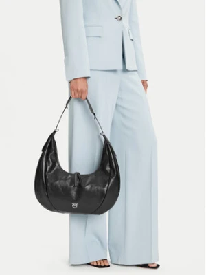 PINKO Torebka Slouchy Hobo Big PE 25 PLTT 104295 A29J Czarny