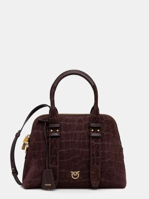 Pinko torebka zamszowa